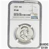 Image 1 : 1857 Franklin Half Dollar NGC PF68