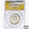 Image 1 : 1946 Booker T Half Dollar ANACS MS64