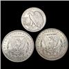 Image 2 : [3]1886-1937 Silver 50C & $1 UNCIRCULATED