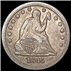 Image 1 : 1845 Seated Liberty Quarter LIGHTLY CIRCULATED