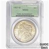 Image 1 : 1921-D Morgan Silver Dollar PCGS MS63