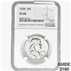 Image 1 : 1958 Franklin Half Dollar NGC PF68