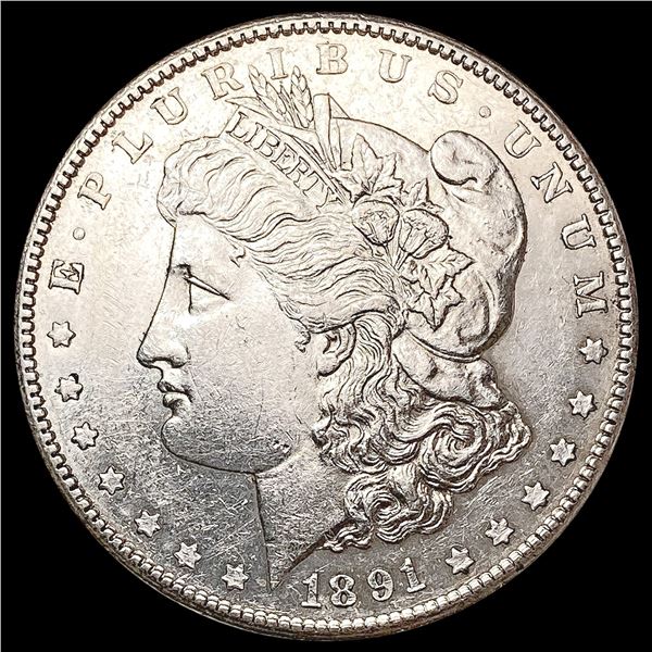 1891-S Morgan Silver Dollar UNCIRCULATED
