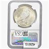 Image 2 : 1923 Silver Peace Dollar NGC MS63