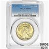 Image 1 : 1937 Walking Liberty Half Dollar PCGS MS63