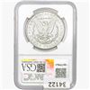 Image 2 : 1884-CC Morgan Silver Dollar NGC MS61