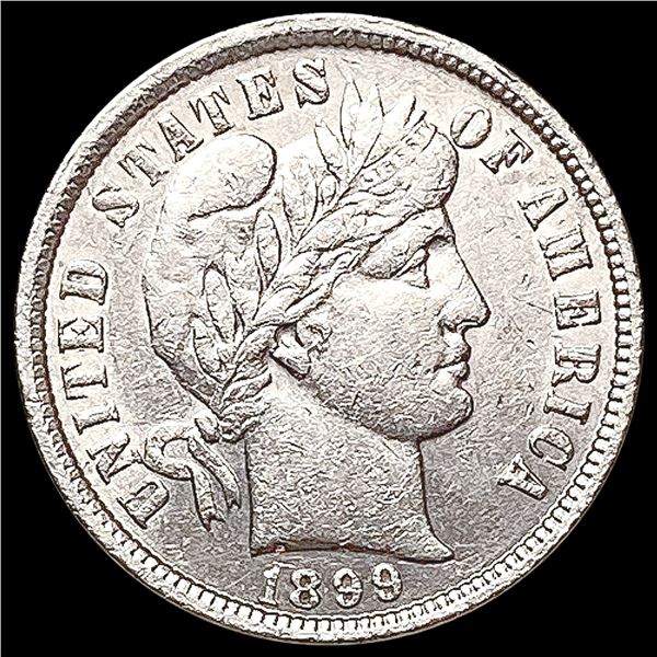 1899 Barber Dime CLOSELY UNCIRCULATED