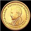 Image 2 : 1905 Lewis & Clark Rare Gold Dollar UNCIRCULATED