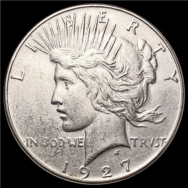 1927-D Silver Peace Dollar CLOSELY UNCIRCULATED
