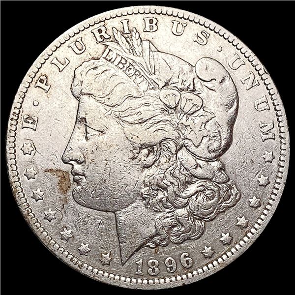 1896-O Morgan Silver Dollar NEARLY UNCIRCULATED