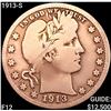 Image 1 : 1913-S Barber Quarter NICELY CIRCULATED