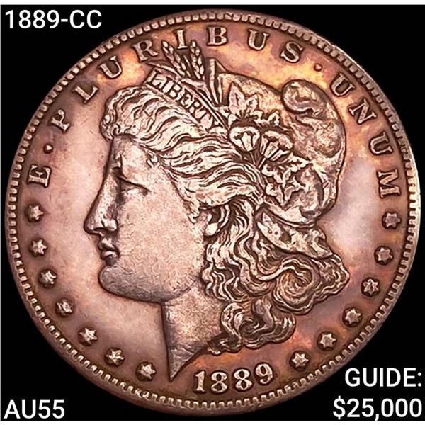 1889-CC Morgan Silver Dollar HIGH GRADE