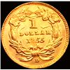 Image 2 : 1855 Rare Gold Dollar GEM BU