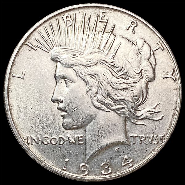1934-D Silver Peace Dollar CLOSELY UNCIRCULATED