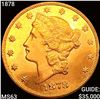 Image 1 : 1878 $20 Gold Double Eagle CHOICE BU