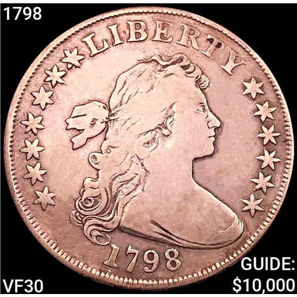 1798 Draped Bust Dollar LIGHTLY CIRCULATED