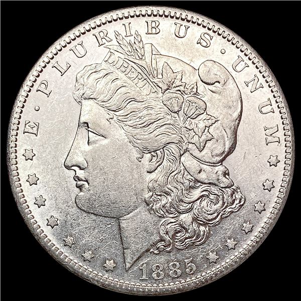 1885-S Morgan Silver Dollar CLOSELY UNCIRCULATED