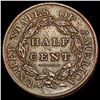 Image 2 : 1809 Classic Head Half Cent CLOSELY UNCIRCULATED