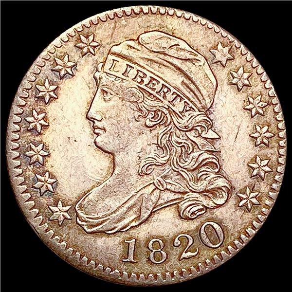 1820 Capped Bust Dime CLOSELY UNCIRCULATED