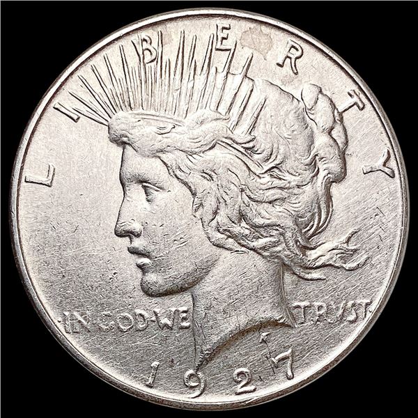 1927-S Silver Peace Dollar CLOSELY UNCIRCULATED