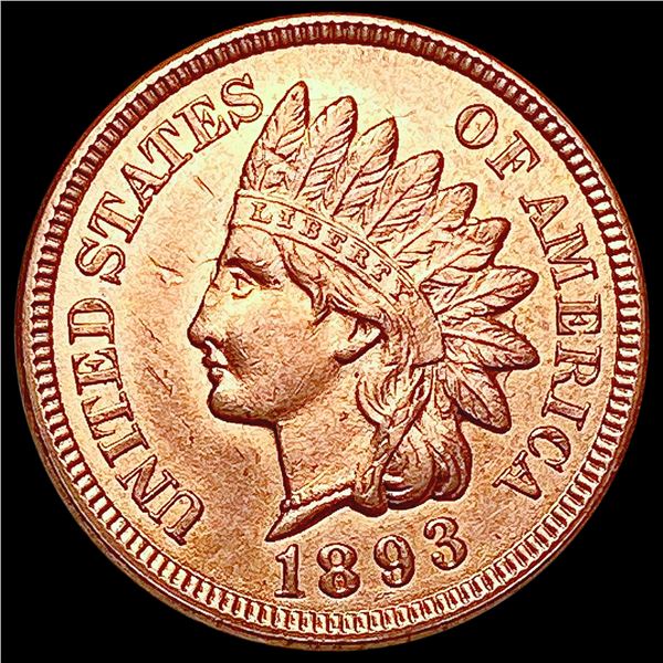 1893 Indian Head Cent CHOICE BU