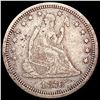 Image 1 : 1876-CC Seated Liberty Quarter LIGHTLY CIRCULATED