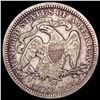 Image 2 : 1876-CC Seated Liberty Quarter LIGHTLY CIRCULATED