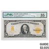 Image 1 : 1907 $10 GOLD CERTIFICATE PMG VERY FINE-35
