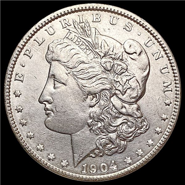 1904 Morgan Silver Dollar CLOSELY UNCIRCULATED