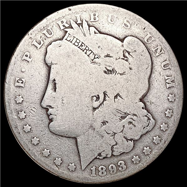 1893-O Morgan Silver Dollar NICELY CIRCULATED
