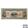 Image 1 : 1901 $10 "BISON" LEGAL TENDER USN VERY FINE