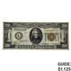Image 1 : 1934 $20 "HAWAII" FRN ABOUT UNCIRCULATED