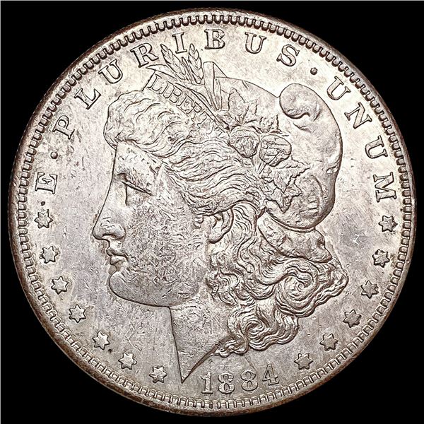 1884-S Morgan Silver Dollar CLOSELY UNCIRCULATED