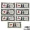 Image 1 : (7) CONS. 1928 $1 LEGAL TENDER USN'S GEM UNC