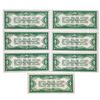 Image 2 : (7) CONS. 1928 $1 LEGAL TENDER USN'S GEM UNC