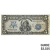 Image 1 : 1899 $5 "CHIEF" SILVER CERTIFICATE VERY FINE