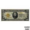 Image 1 : 1928 $20 GOLD CERTIFICATE NOTE VERY FINE