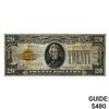 Image 1 : 1928 $20 GOLD CERTIFICATE NOTE VERY FINE