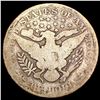 Image 2 : 1893 Barber Half Dollar NICELY CIRCULATED