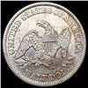 Image 2 : 1857 Seated Liberty Half Dollar CLOSELY UNCIRCULAT