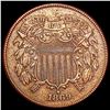Image 1 : 1869 Two Cent Piece CLOSELY UNCIRCULATED