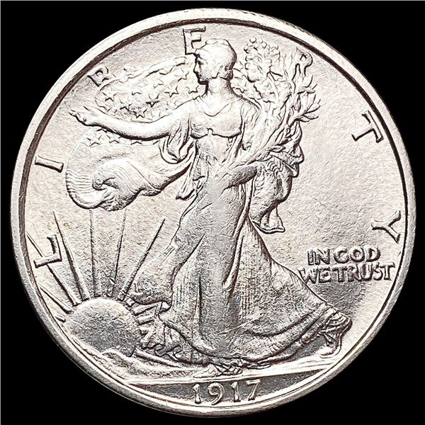 1917-S Walking Liberty Half Dollar UNCIRCULATED