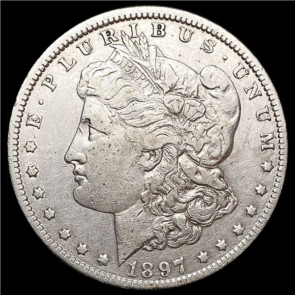 1897-O Morgan Silver Dollar CLOSELY UNCIRCULATED