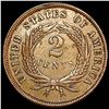 Image 2 : 1866 Two Cent Piece CLOSELY UNCIRCULATED