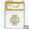 Image 1 : 1926-D Standing Liberty Quarter PGA MS65