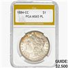 Image 1 : 1884-CC Morgan Silver Dollar PGA MS65 PL