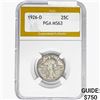 Image 1 : 1926-D Standing Liberty Quarter PGA MS63