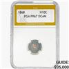 Image 1 : 1868 Seated Liberty Half Dime PGA PR67 DCAM