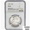 Image 1 : 1952 Franklin Half Dollar NGC PF65