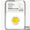 Image 1 : 1914 $2.50 Gold Quarter Eagle NGC UNCDetails